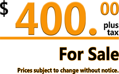 $400.00